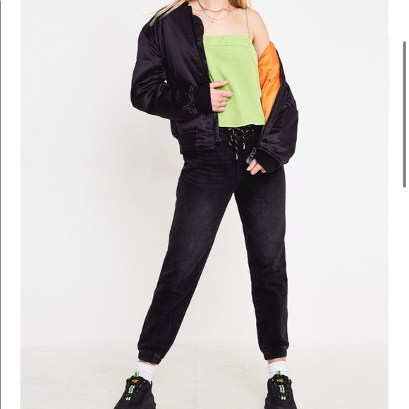 Urban Outfitters silky dusty orange/mustard cami - Picture 2 of 4